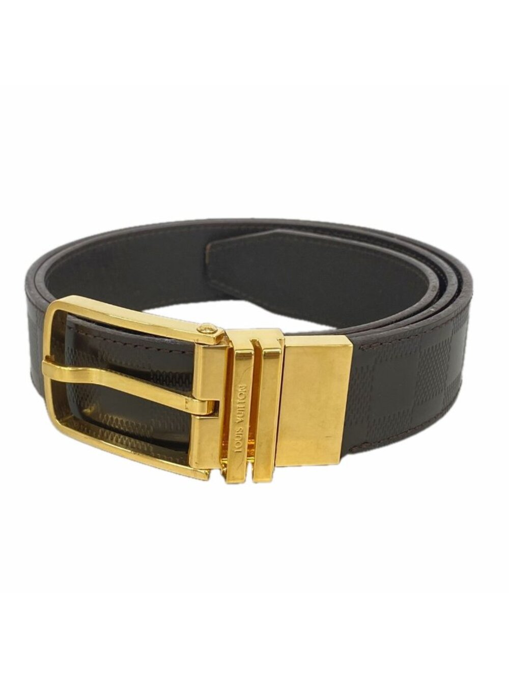 Louis Vuitton Belt Damier Infini Boston Dark Brown